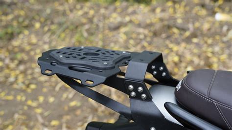 Top Rack with Vibration Dampener For Triumph Scrambler 400X – CARBON RACING