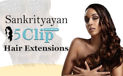 Sankrityayan Women Full Head Hair Extension Wig 20 To 22 Inch Curly ...