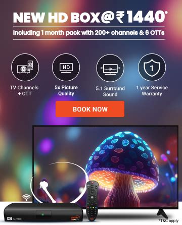 DTH(Direct To Home) Service Provider India, HD/SD Set Top Box DishTV