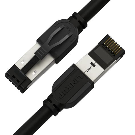 LINKUP – [40Gbps Certified] Cat8 Ethernet Patch Cable Double Shielded ...