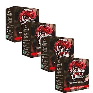 Amreeya Kasturi Gulab Premium Attar | Liquid Attar for Men and Women ...