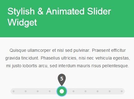 Animated Range Slider Input with jQuery and CSS3 | jQuery Plugin
