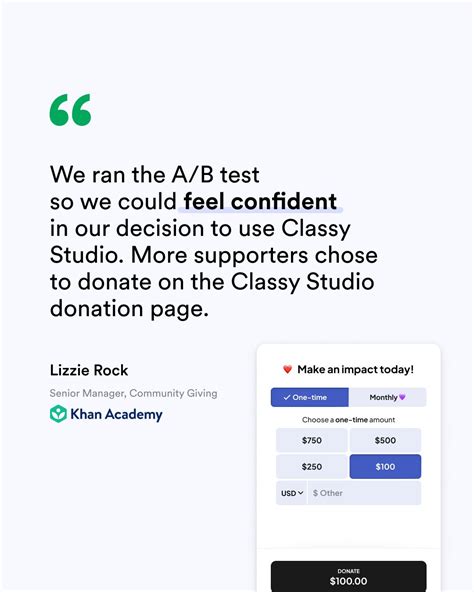Khan Academy recently set out to see if Classy Studio could help ...