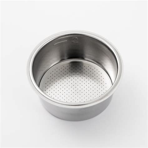 Kitchen Kulture 51mm Coffee Strainer Basket for 2 Cups | Double Layer ...