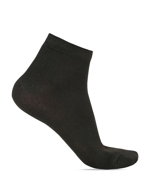 Teakwood Leathers Men's Pack Of 5 Cotton Ankle Length Socks