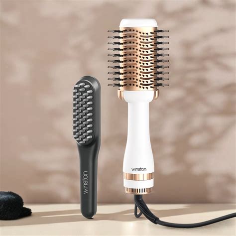 LED Comb & Hair Blow Brush Combo– Multifunctional Hair Styling Tools ...