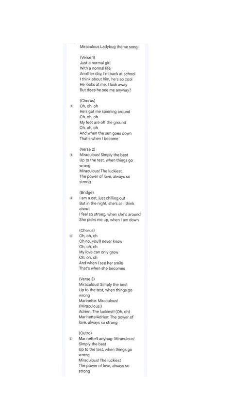 Miraculous Ladybug Theme Song