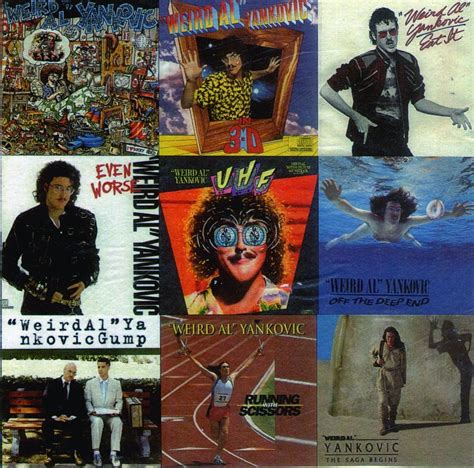 The Weird Al Show 6 disc box set featuring songs Weird Al has parodied ...