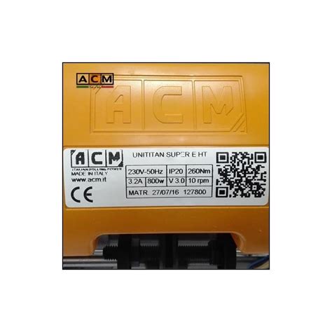 Automatismos para puertas enrollables ACM Uniroll unititan, comprar ...