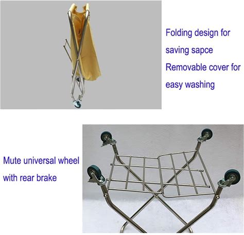 Buy MERTNK Movable Trolleys Storage Rack Serving Cart Cart Tool Folding ...