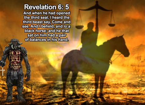 What Does The Black Horse Represent In Revelation 6 at William Killian blog