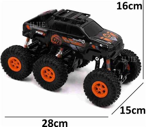 RYZONIX Ryzonix 6 Wheels RC Rock Crawler Xtreme off Road Climbing ...