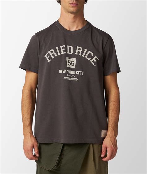 FRIED RICE Collegiate T-Shirt in Gray | SVD