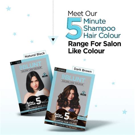 BBlunt Hair Colour Shampoo 20ml*5 | Dark Chocolate