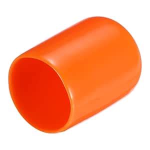 uxcell 20pcs Rubber End Caps 15mm(9/16") ID Vinyl PVC Round Tube Bolt ...