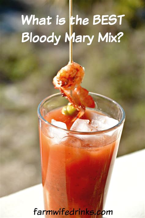 Want to make the best Bloody Mary? No fear, just use a mix. Find out ...