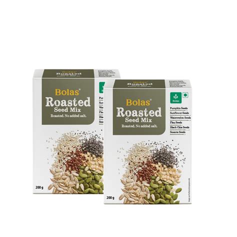 Bolas 6-in-1 Roasted Seeds Mix 400g (200g x 2) | Pumpkin, Sunflower ...