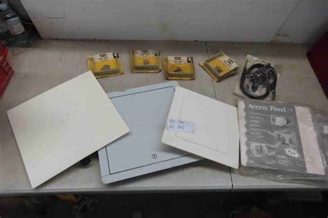 Access Panels Plastic/Steel 8"x 8" / 12"x 12" , Corner Braces & Curtain ...