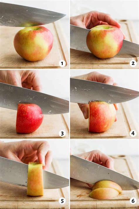 How to Cut an Apple