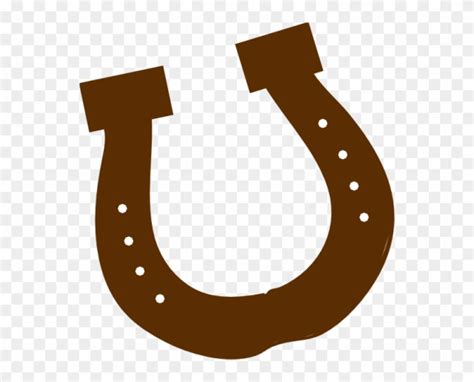 Free: Horseshoe Horse Shoe Clip Art Vector Free Clipart - Brown ...
