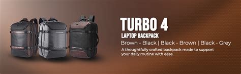 Gear Turbo 4 19"/40L Anti Theft Large Water Resistant 4 Compartment ...