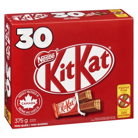 Kit Kat Mini Bar Nutrition Facts at Shannon London blog