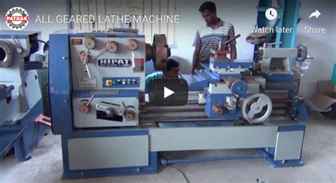 12 FT Lathe Machine 13 X 10 – Pathak Machines Industries