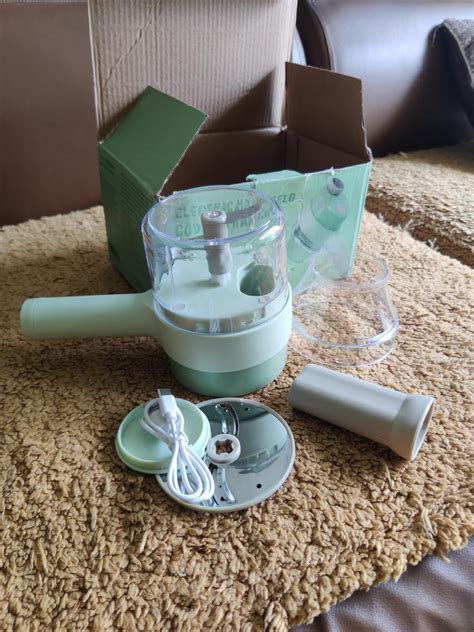 PDN CREATION 4 in 1 Handheld Electric Vegetable Cutter Set Wireless ...