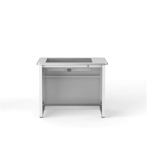 VersaDesk 36"W Downview Computer Desk, White (DV3624-WW) | Quill.com