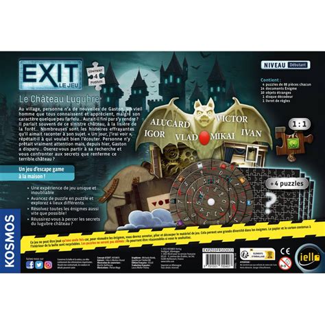 Buy Exit Puzzle: Le Château Lugubre - Iello - Board games