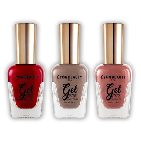 Buy Lyon Beauty Gel Effect Nail Polish (14ml) Online at Low Prices in ...
