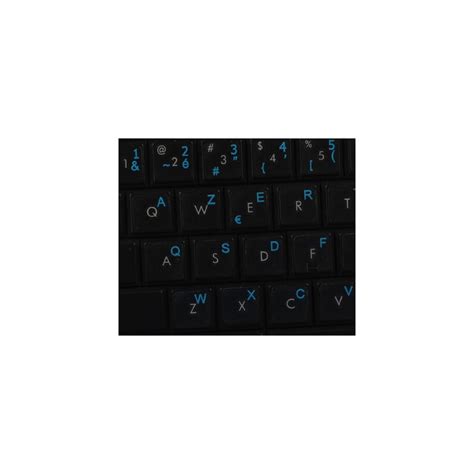 French AZERTY Keyboard Labels ON Transparent | Ubuy India