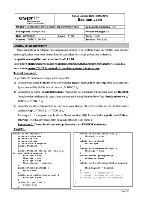 Image result for Examen Java