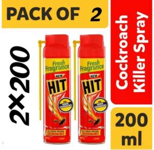 Hit Fresh Fragrance Kills Disease Spreading COCKROACHES (Pack of 2 ...