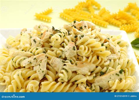 Chicken Spiral Pasta Royalty-Free Stock Photography | CartoonDealer.com ...