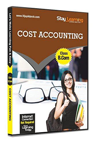 Cost Accounting for B.Com (Prog) Video Lectures in DVD by StayLearning ...