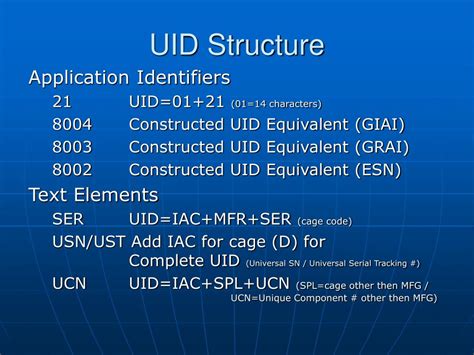 UID Label 的图像结果