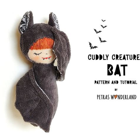 Image result for Bat Stuffed Animal Pattern