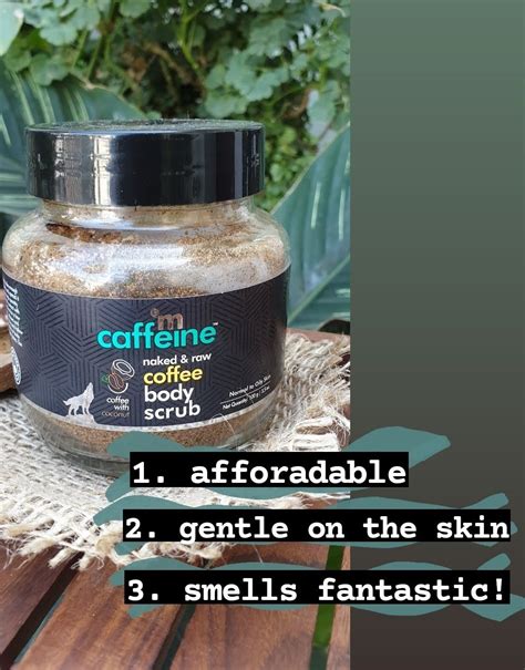 MCaffeine Coffee Body Scrub Review