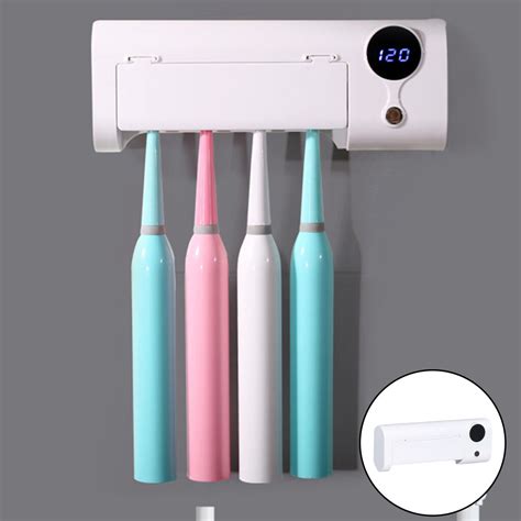 Toothbrush Holder With Ultraviolet Sterilizer Function Led Light, Main ...