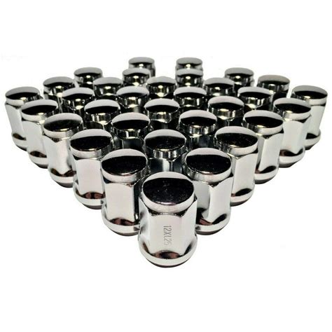 Coyote - 32 Bulge Acorn Wheel Rim Lug Nuts 12X1. 25 M12 1. 25 Closed ...