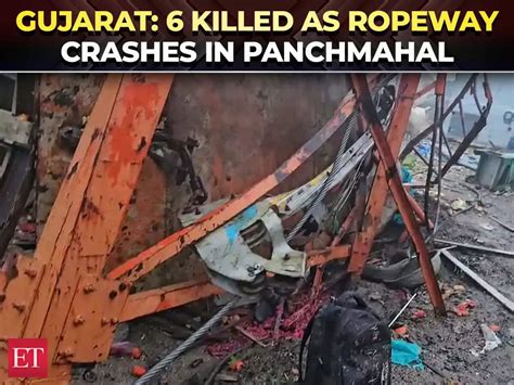 Six labourers die after ropeway cable break causes bogey fall in ...