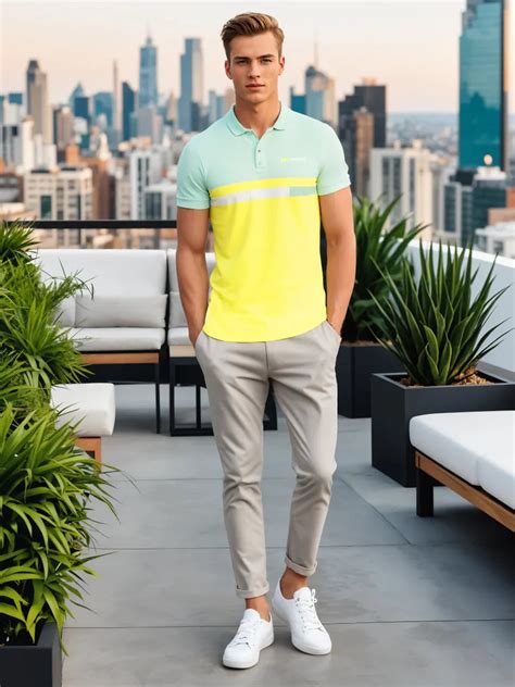 Stay Wrogn Colourblocked Polo Collar T-Shirt