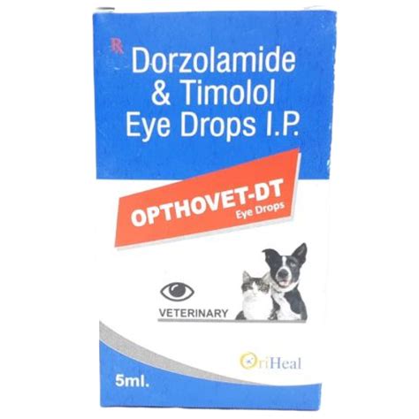 Oriheal Opthovet Dt Dorzolamide Hydrochloride 2 Timolol Maleate 0 5 ...