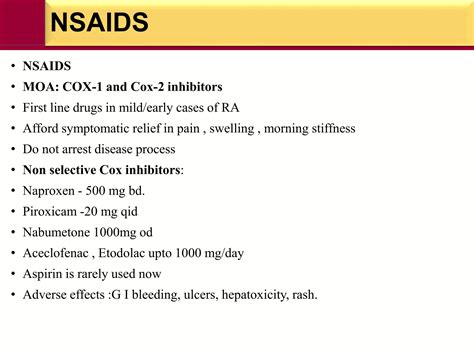 Anti-Rheumatic drugs | PPTX