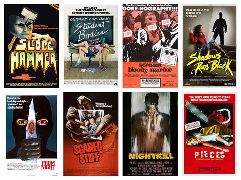 B Movie Horror Posters