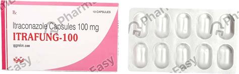 Itrafung 100 MG Capsule (10): Uses, Side Effects, Price & Dosage ...