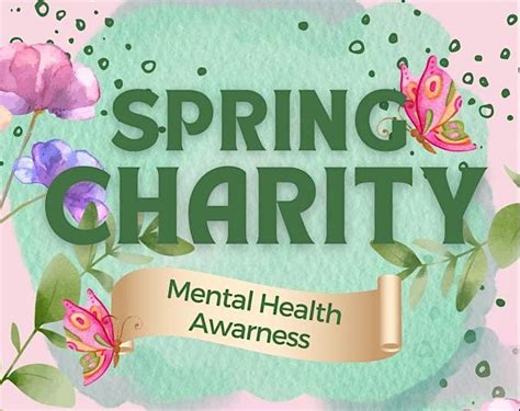 Spring Charity Event - Mental Health Awareness, Anglia Ruskin ...