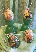 Image result for Vintage Easter Crepe Paper Bunnies and Tulips
