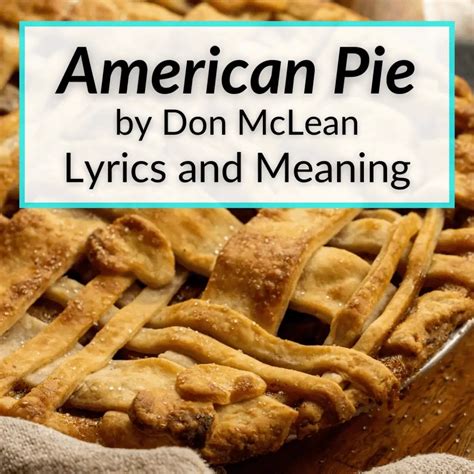 "American Pie" Lyrics & Meaning (Don McLean)